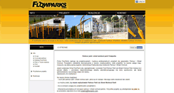 Desktop Screenshot of flowparks.com